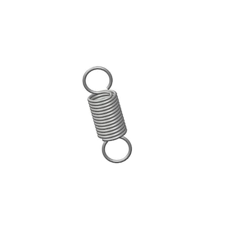 Extension Spring, O= .300, L= 1.00, W= .031